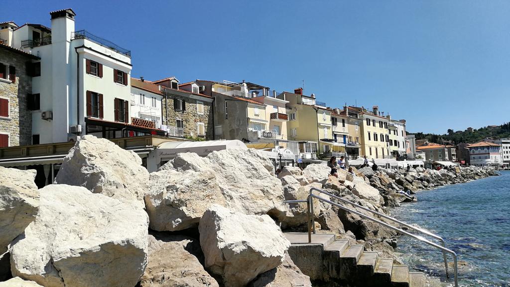 Piran Punta Beach Apartment Kültér fotó