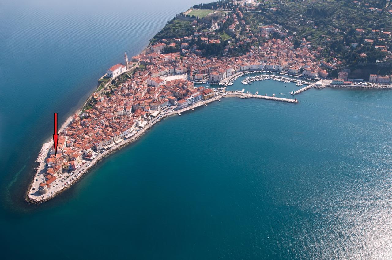 Piran Punta Beach Apartment Kültér fotó